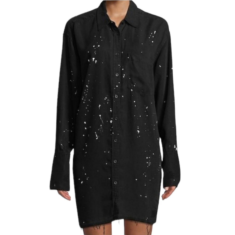 Oversized Shirt Dress